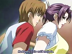 Stunning Animated Mom Receives Oral And Vaginal Sex From Two Men - Hentai Threesome