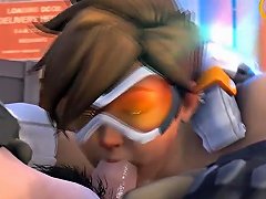 Tracer From Overwatch Indulges In Kinky 3d Pov